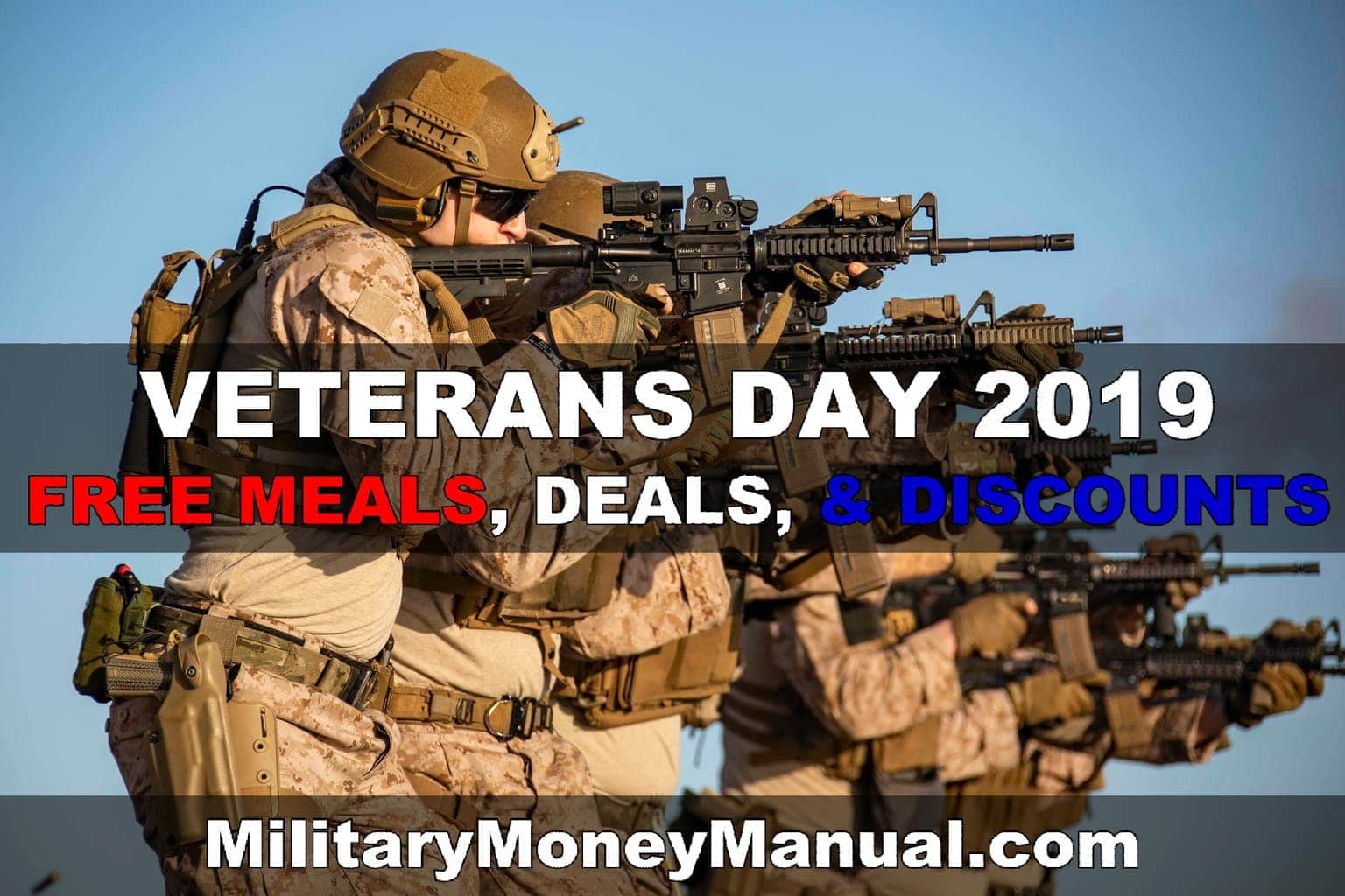 Veterans Day Free Meals Deals And Discounts 2019 Active Duty