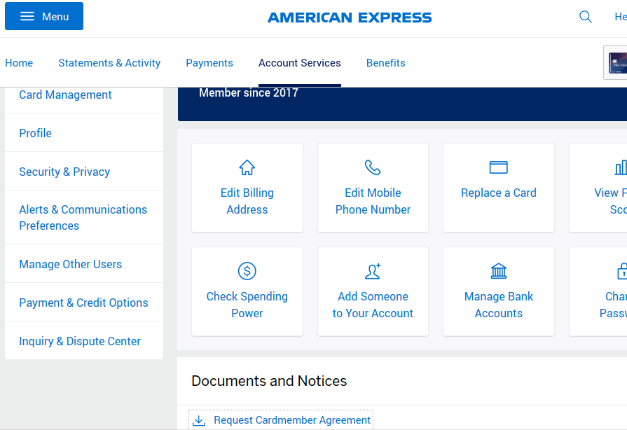 American Express Card Member Benefits