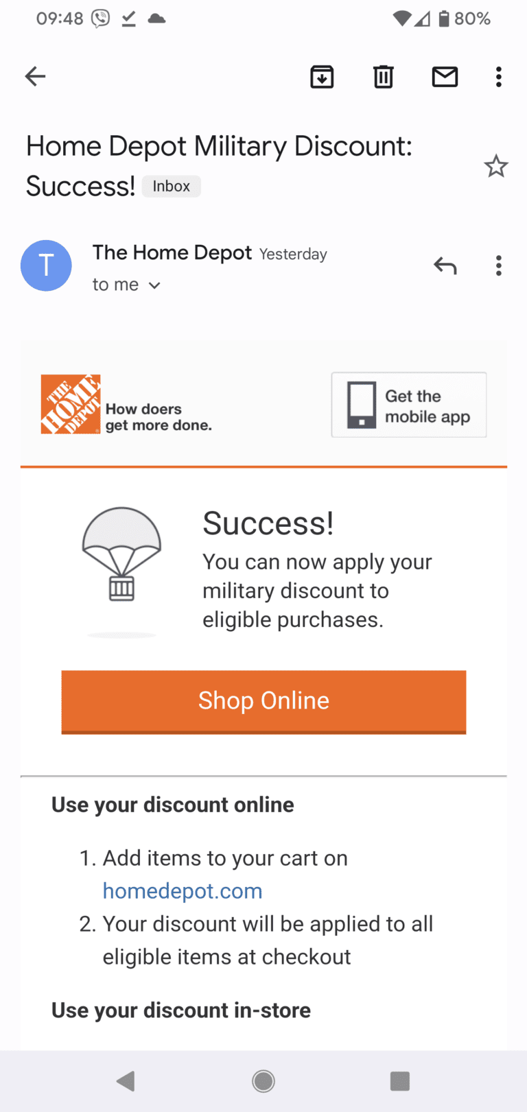 Home Depot Military Discount 2022 Save 10 Online & In Store